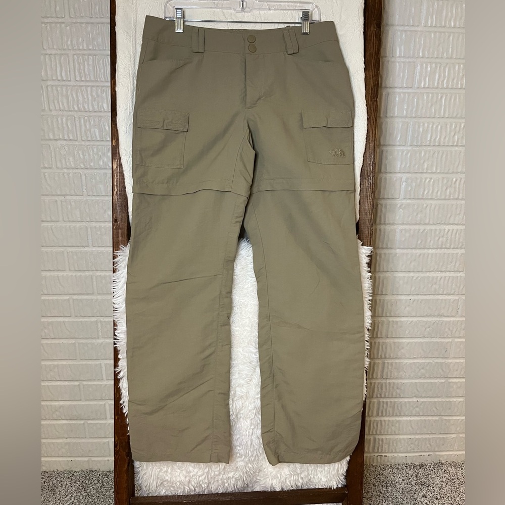 The North Face Pants Women Regular 12 Lightweight Straight Leg Zip Off Shorts